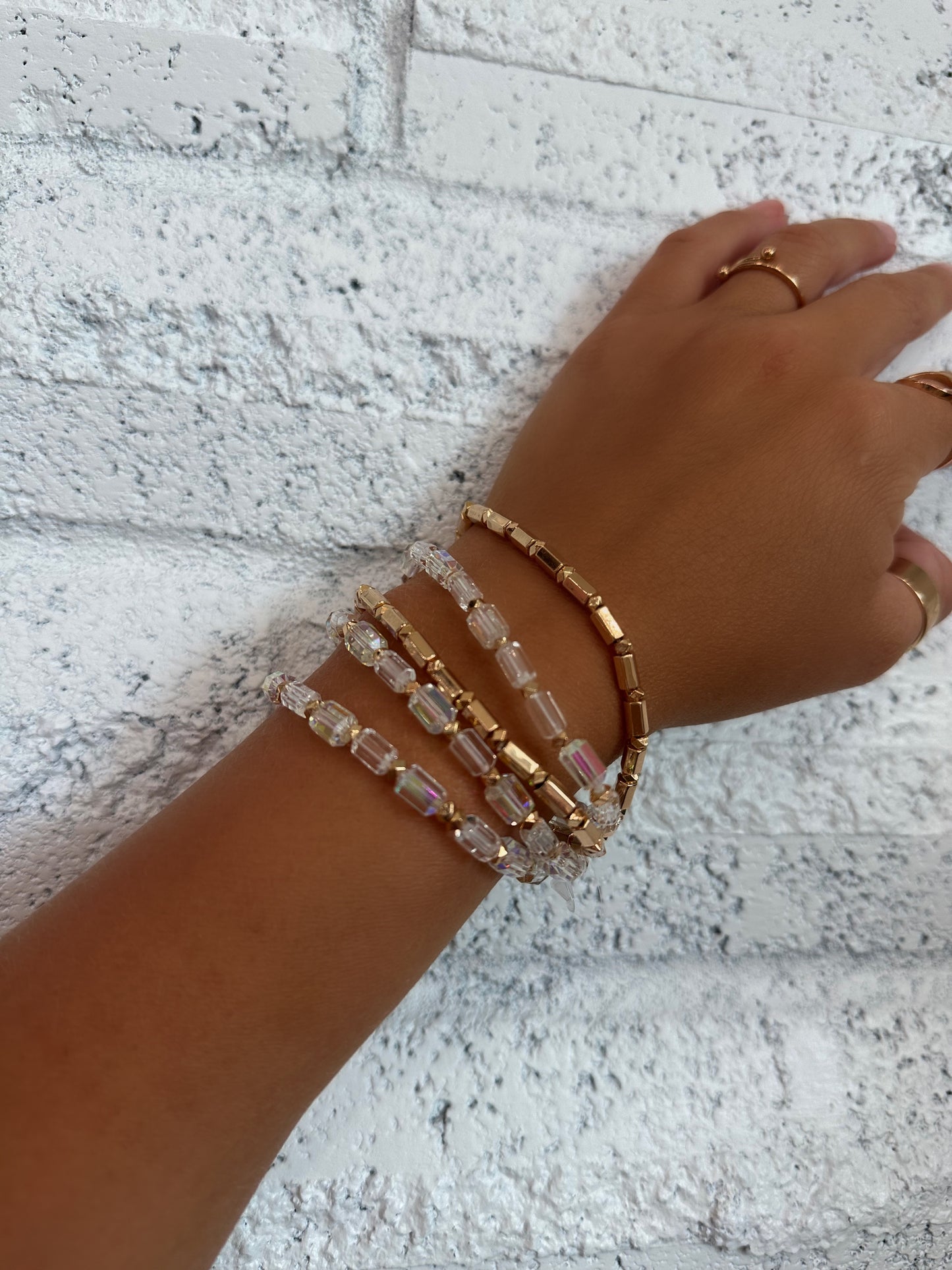 Stay Classy Gold Bracelet Set
