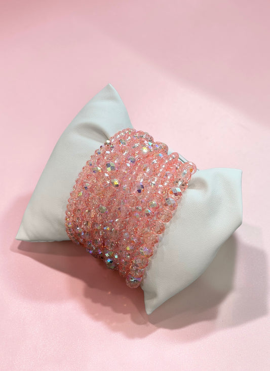 Pink Pretties Bangle Bracelet Set