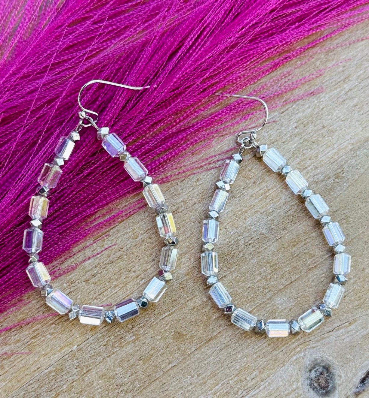 Clearly Yours Dangle Earrings