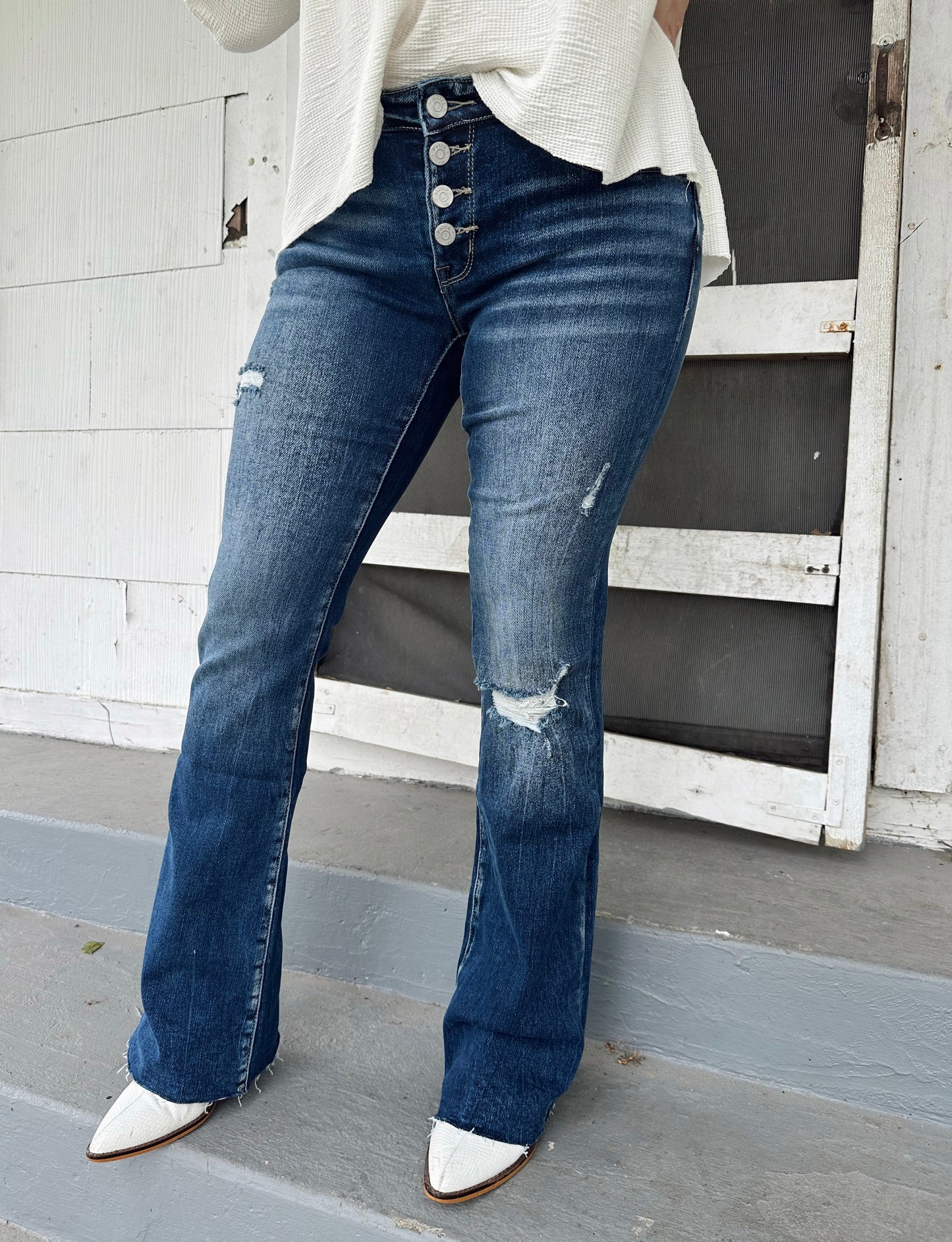 Jesslyn Bootcut Denim Jeans