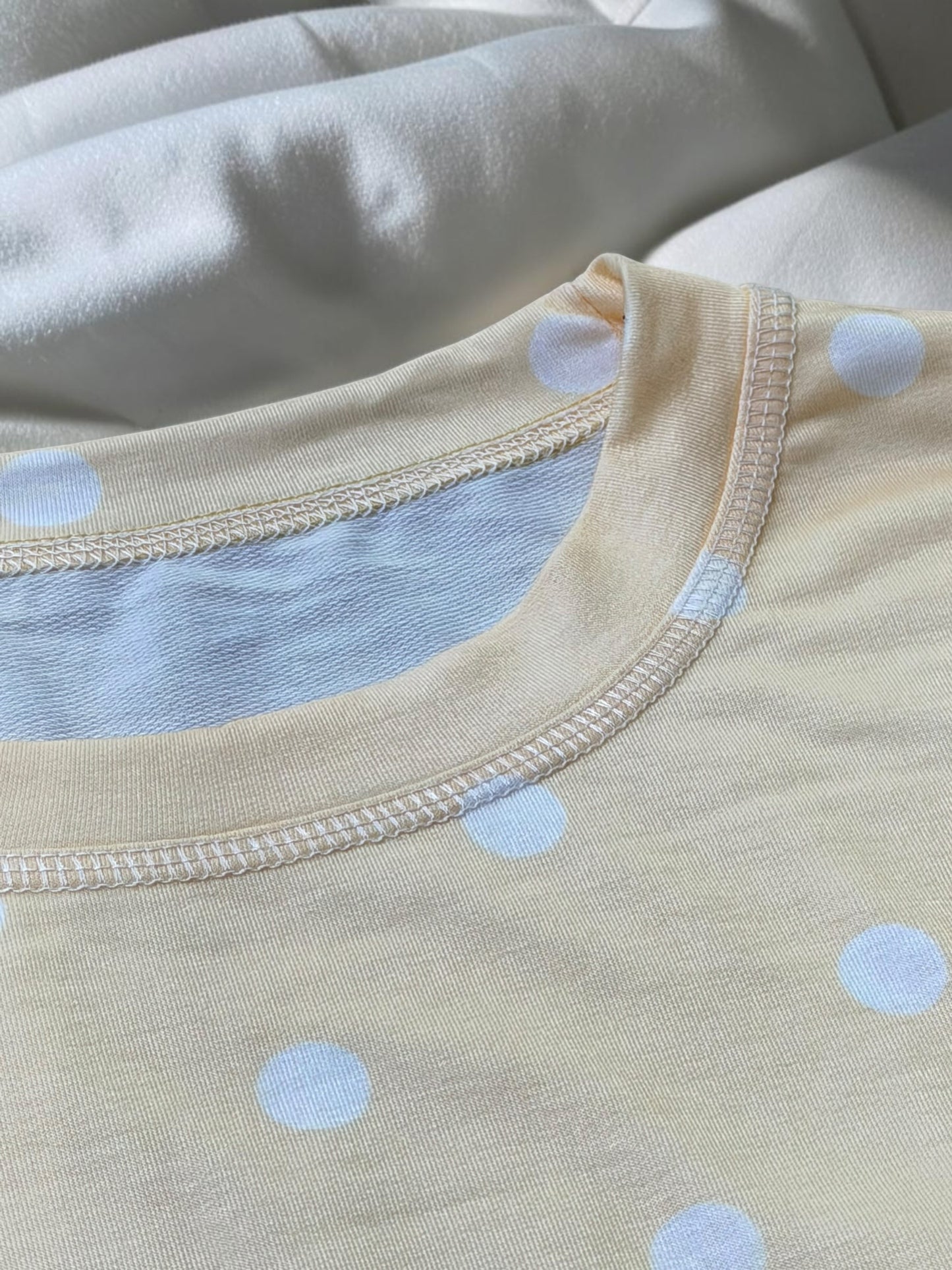 Lemon Pop Polka Dot Set