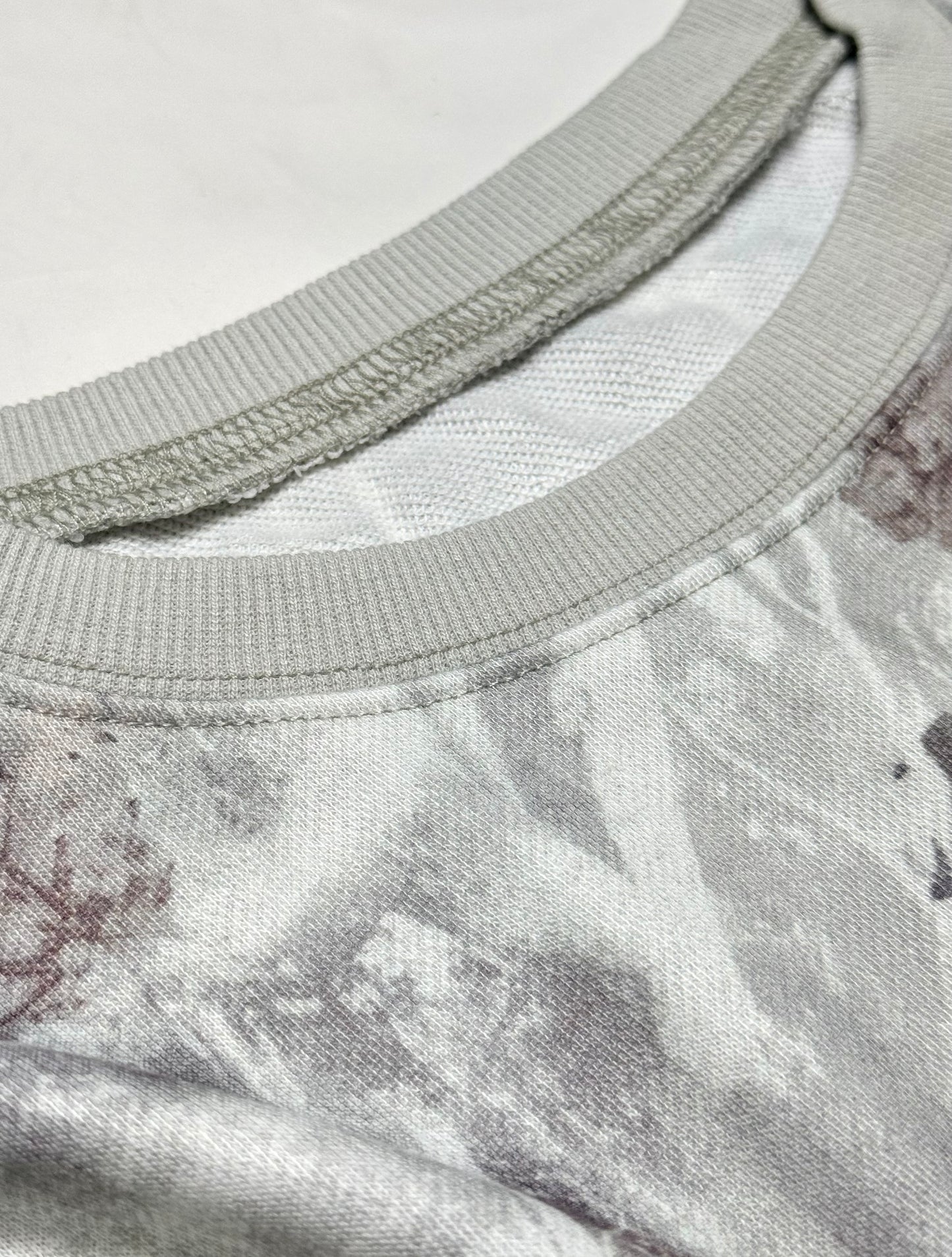 Driftwood Exposed Seam Sweatshirt Top