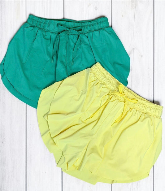 Active Crossover Lined Shorts