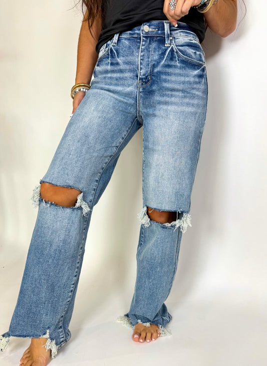 Ryan Lane Destroyed Hem Mom Jean