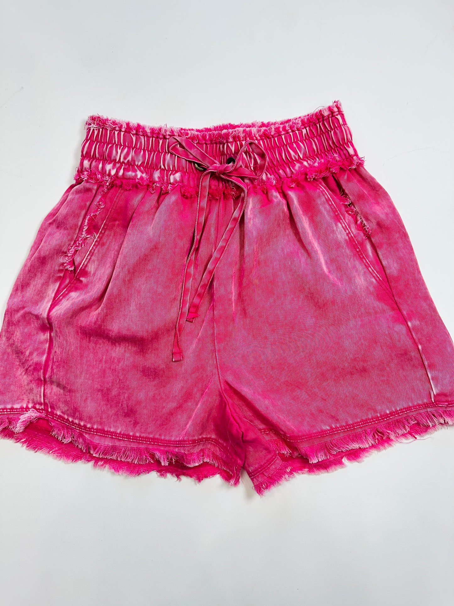 Get Right Acid Wash Shorts