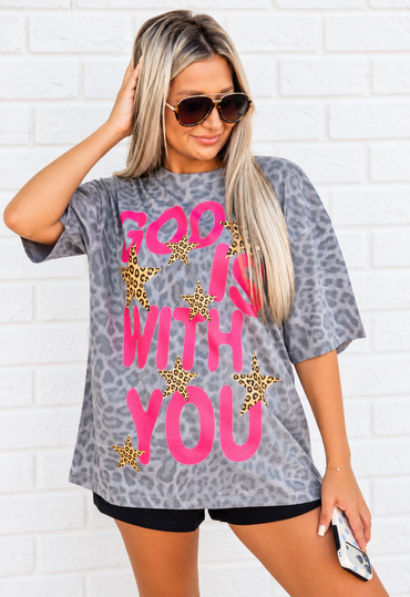 GOD Is With You Graphic T-shirt