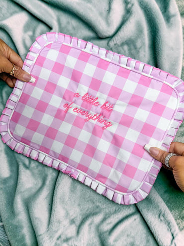 A Little Bit Of Everything Ruffle Travel Bag