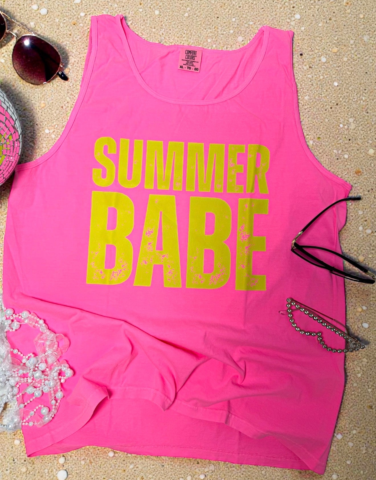 Summer Lovin' Babe Graphic Tank
