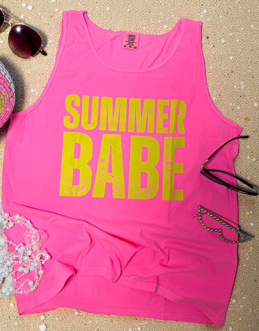 Summer Lovin' Babe Graphic Tank