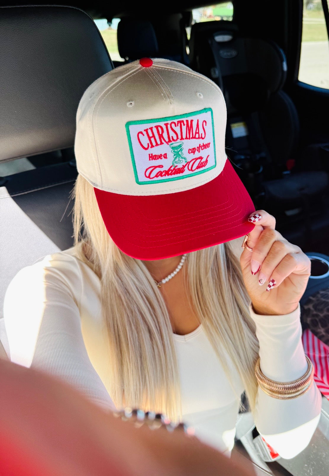 Christmas Cocktail Club Hat