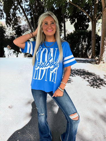 Edna Cowboys Varsity Graphic Tshirt