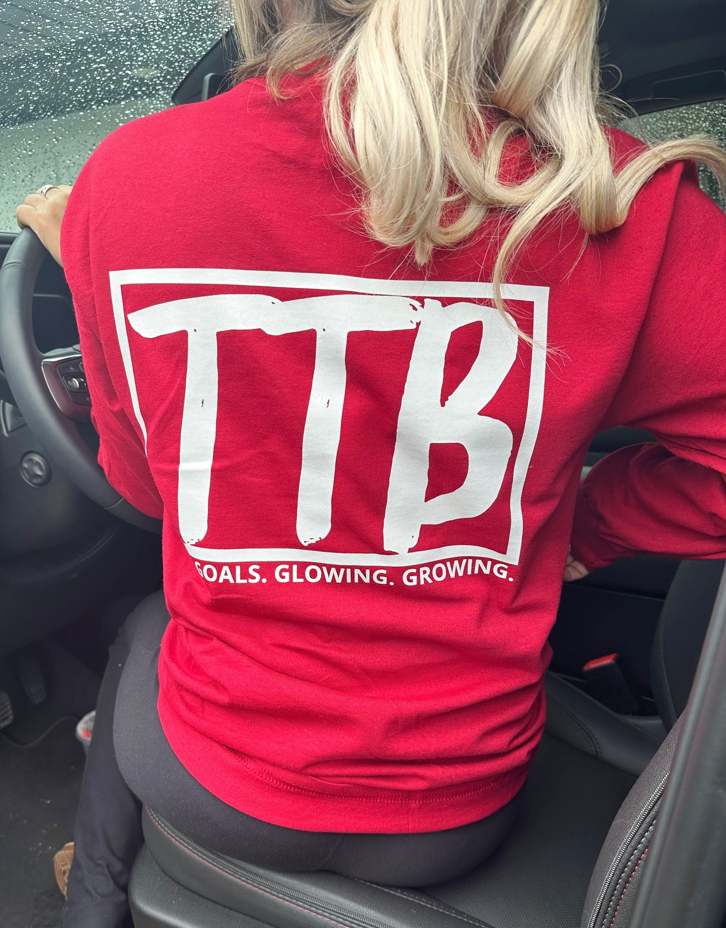 Maroon + White TTB Long Sleeve