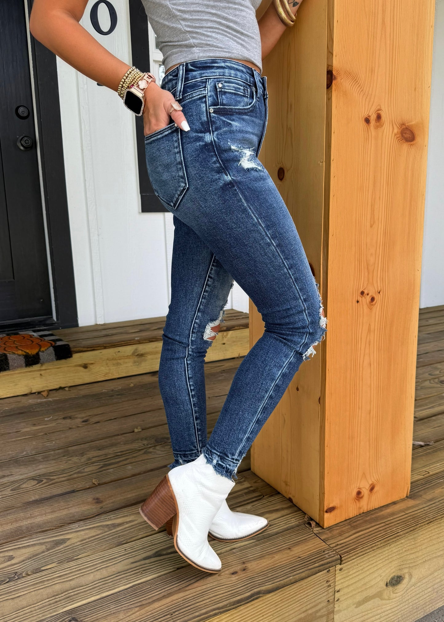 Peyton High Rise Skinny Jean