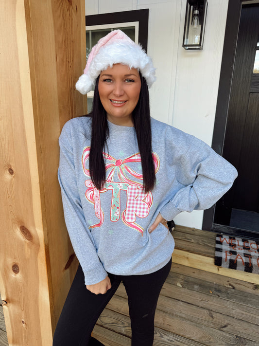 Cheerful Moments TTB Graphic Crewneck Top