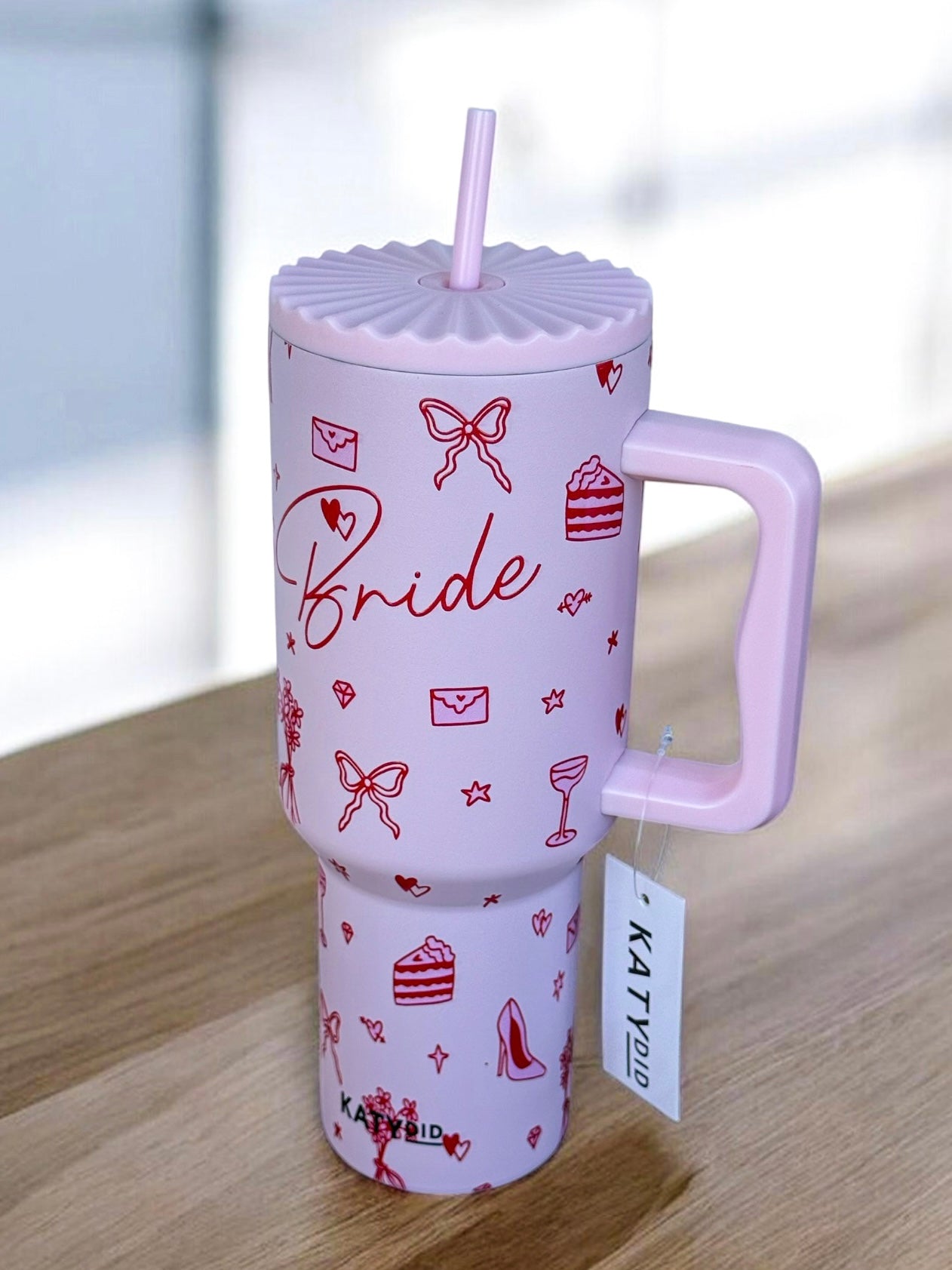 Bride Tribe Doodles Drink Tumbler