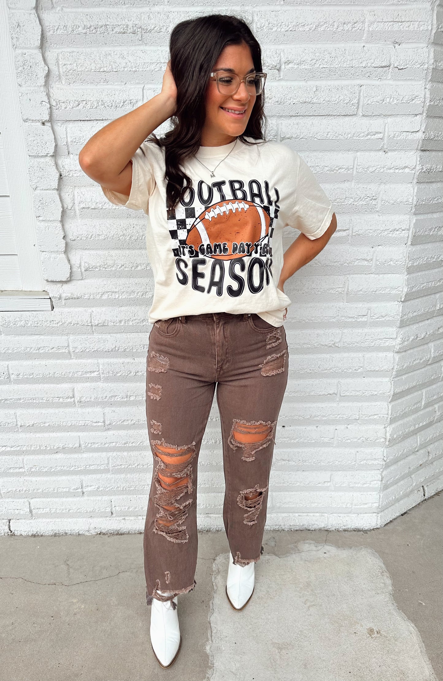 Mattox May Distressed Denim