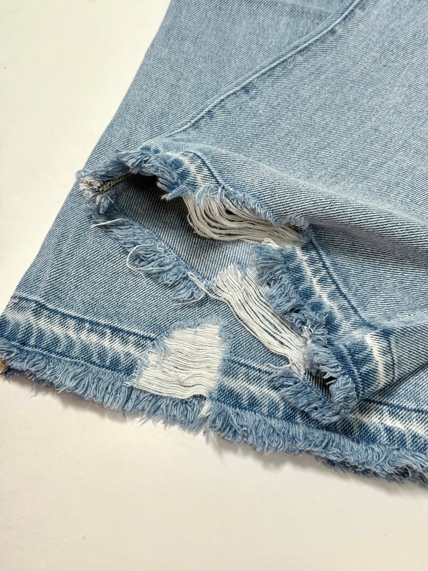 Lara Distressed High Rise Vintage Jean