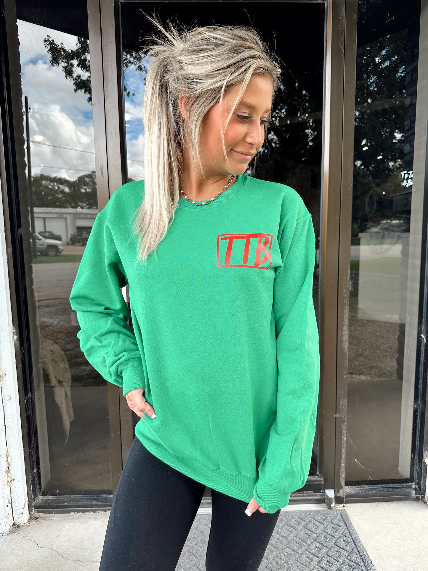 TTB Green + Red Sweatshirt