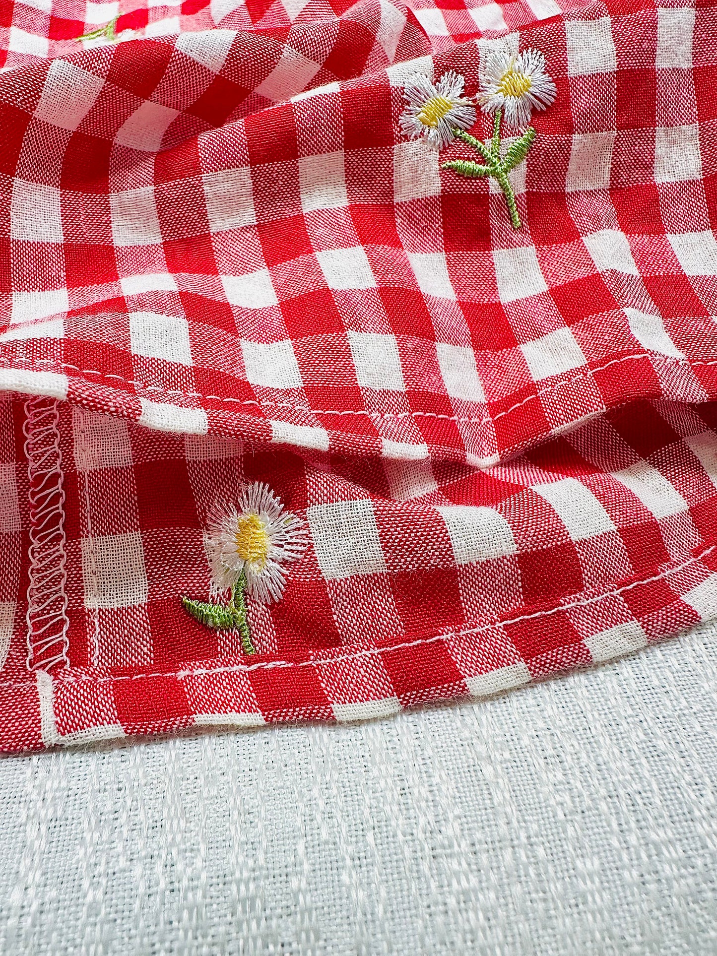 Gather Together Red Blouse Top