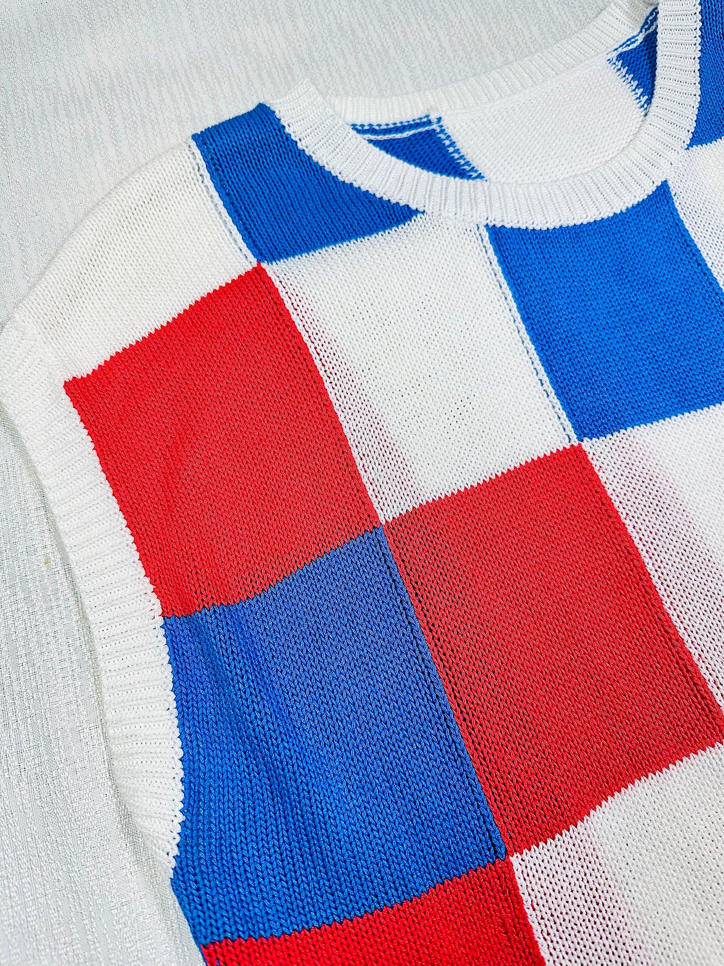 Think Freely Color Block Blouse Top