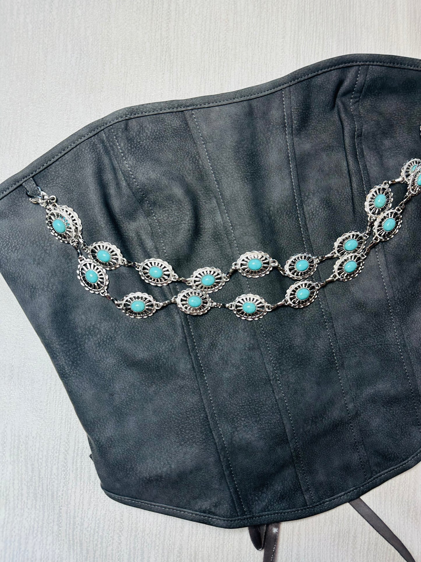 Take Me To The Rodeo Corset Top