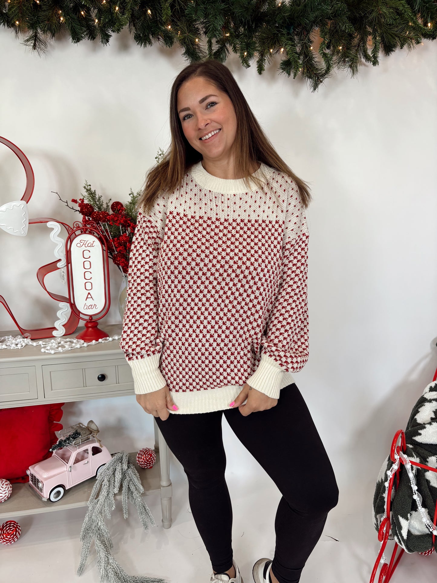 Merry Moments Sweater Top