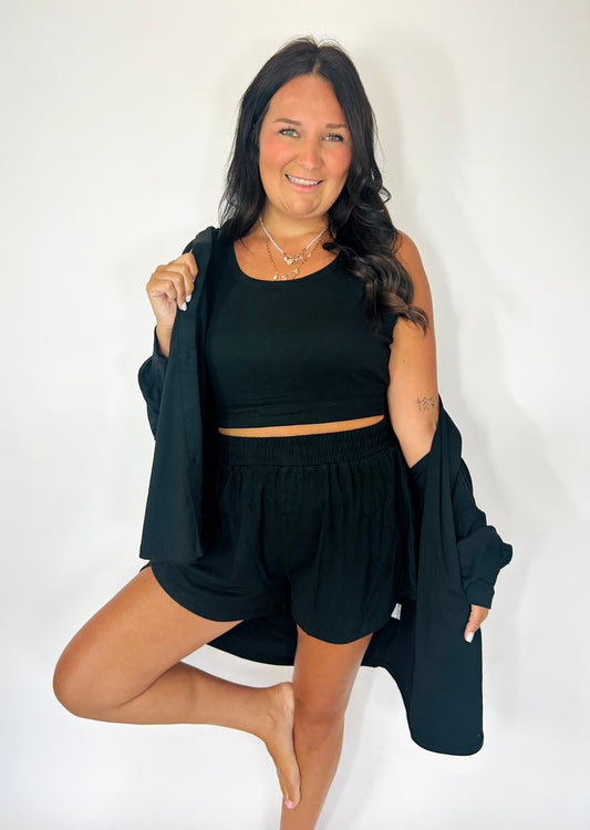 Midnight Mood Three Piece Lounge Set