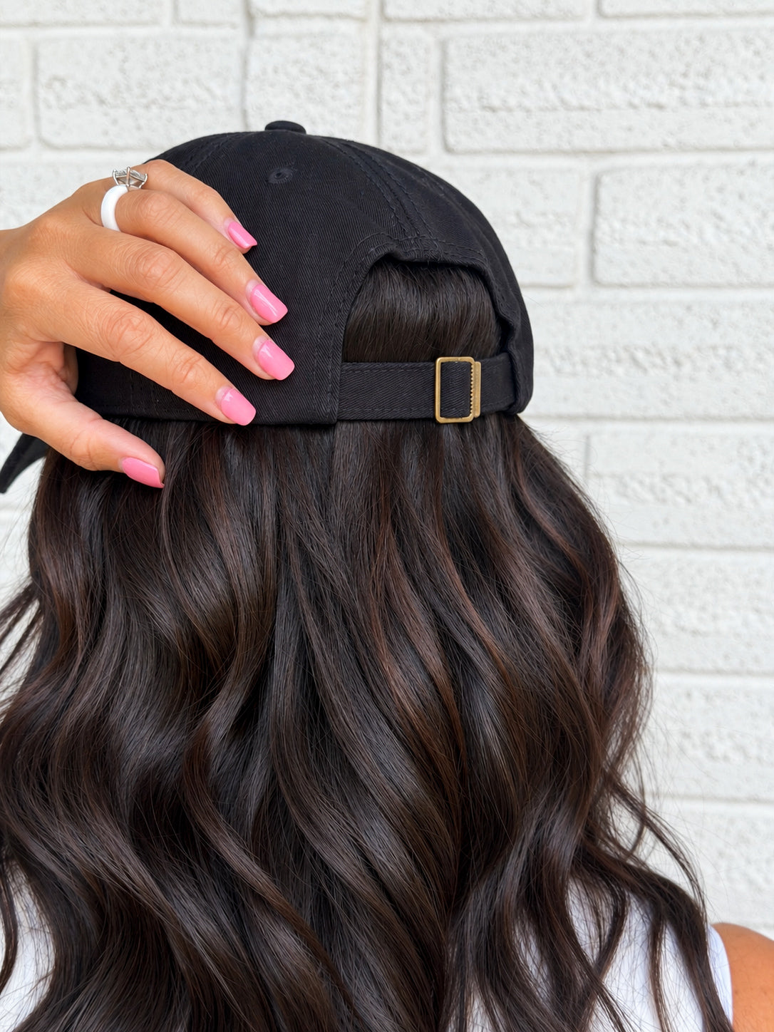 Black Distressed TTB Ball Cap