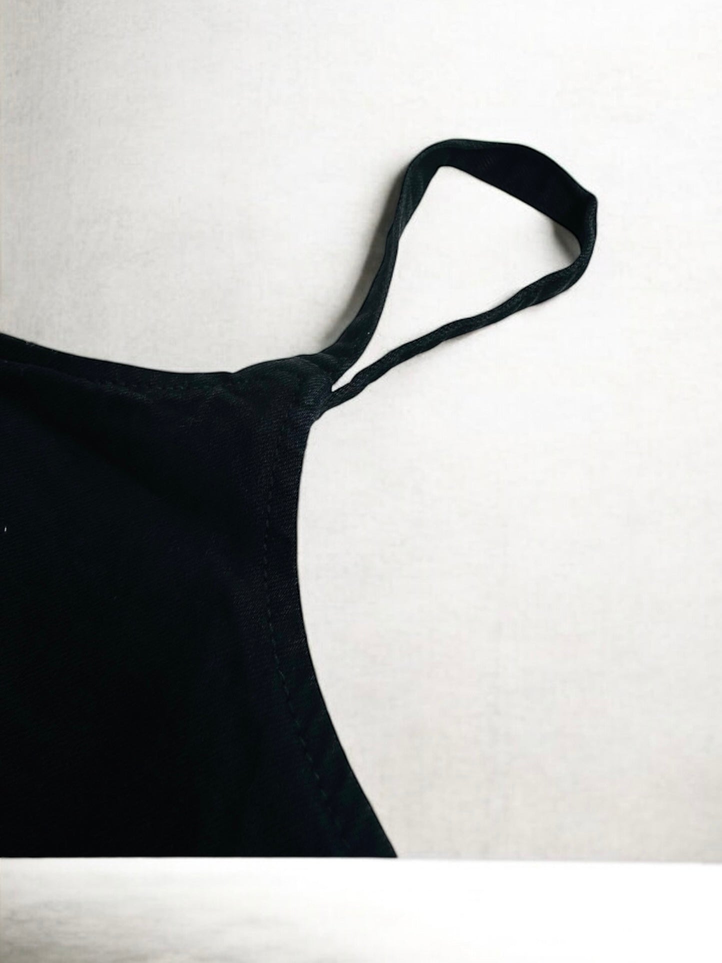 Let The Night Roll Denim Crop Vest Top