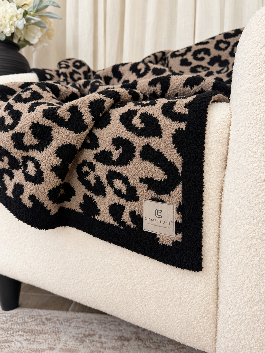 Leopard Luxe Throw Blanket