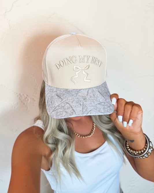 Just Doing My Best Trucker Hat