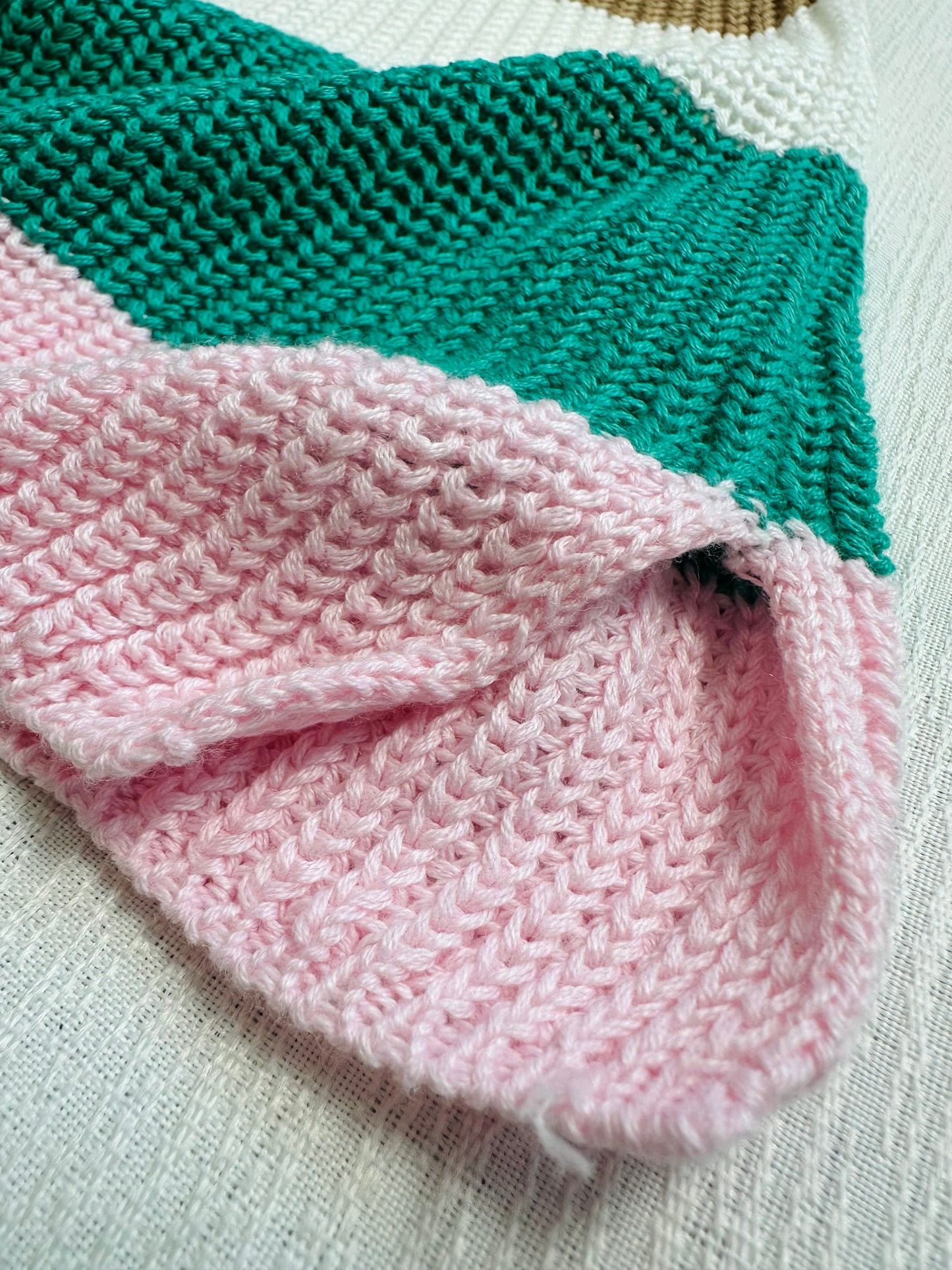 Multi-color Block Sweater Top