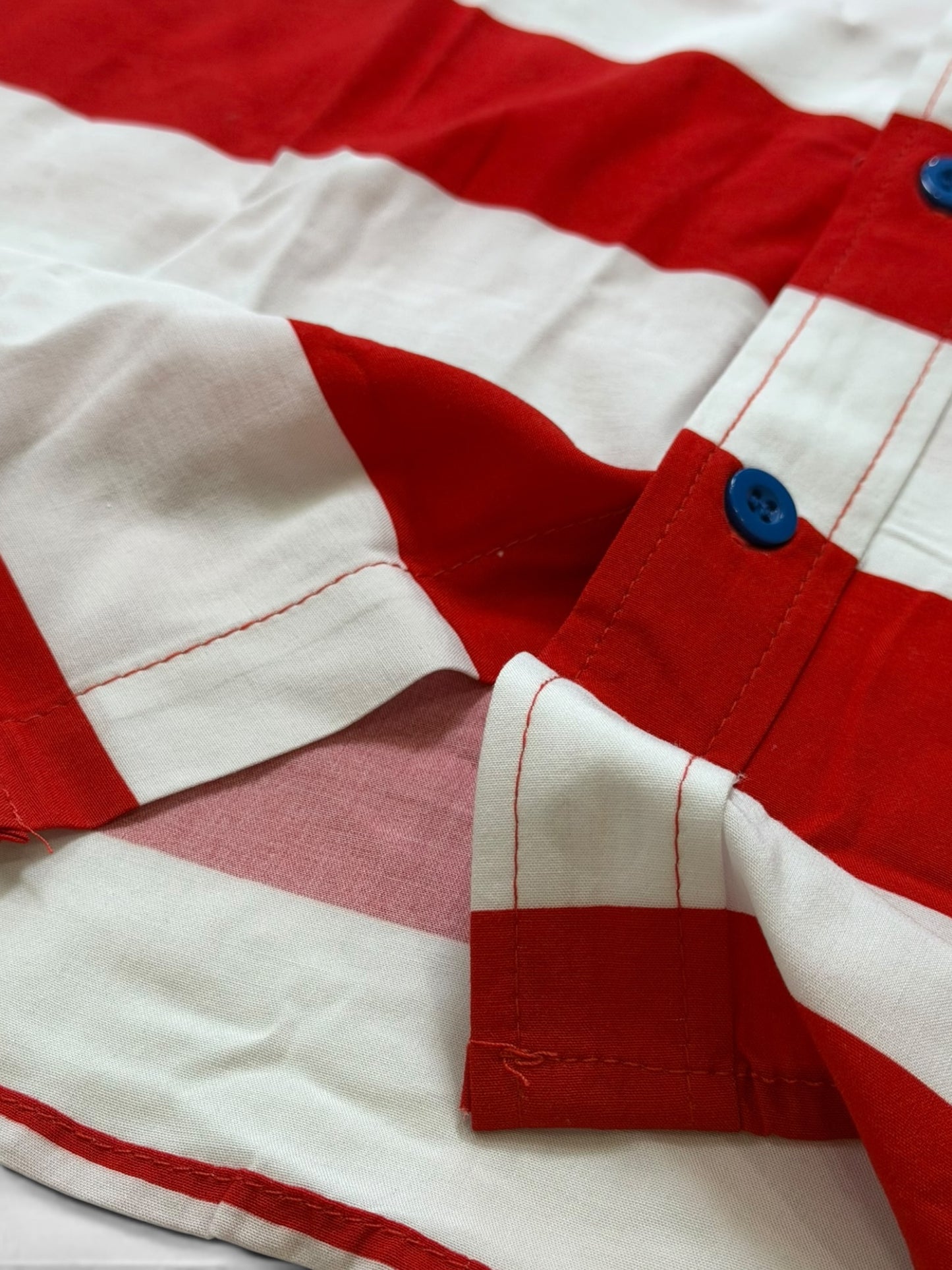 American Flag Button Down Shirt