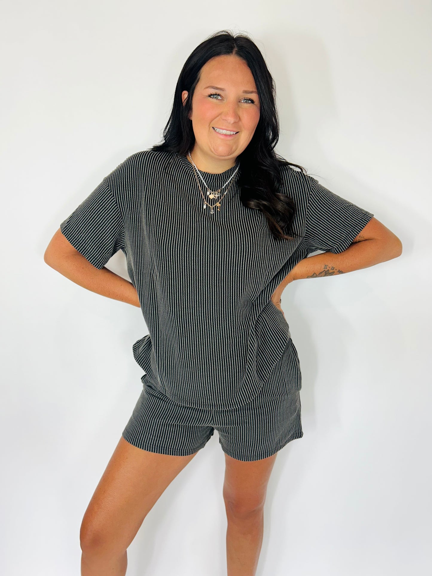 Stick With Me Ribbed Two Piece Set