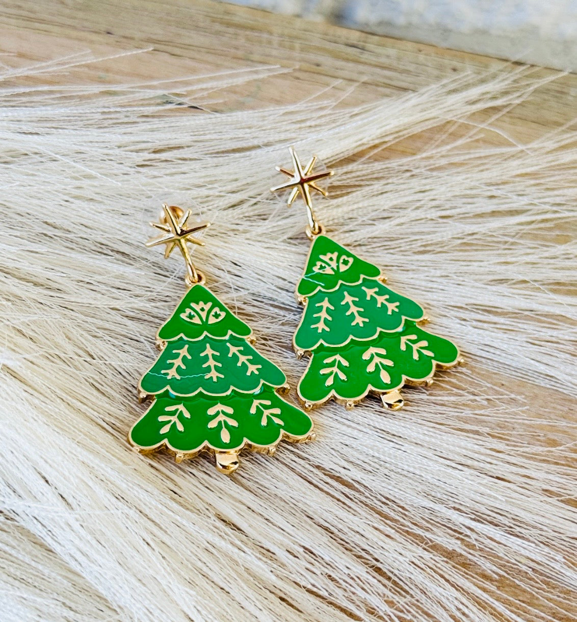 Oh Christmas Tree Stud Earrings