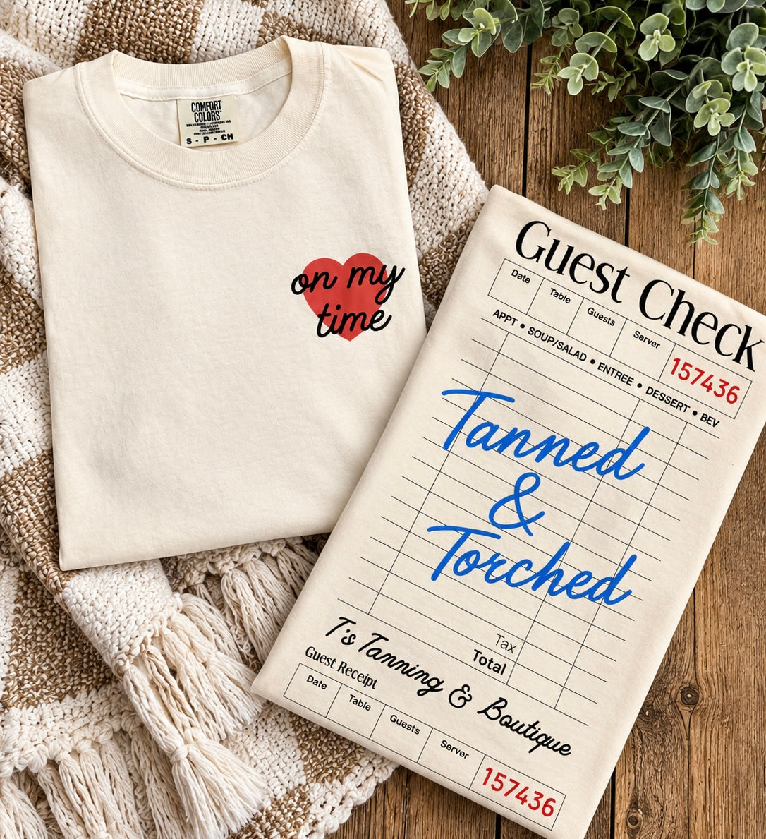 Tanned And Torched Graphic T-shirt