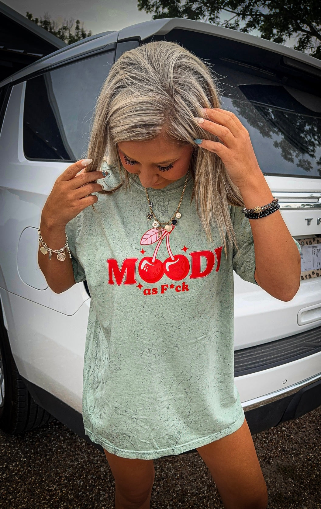 Don't mess with my MOOD today graphic Top