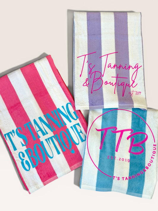 Salty Soul TTB Logo Beach Towels