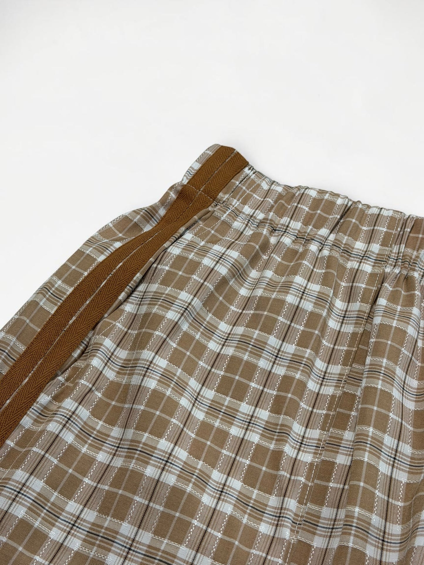 Tied Up Plaid Comfort Pants