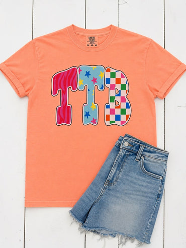 Colorful TTB Graphic T-shirt