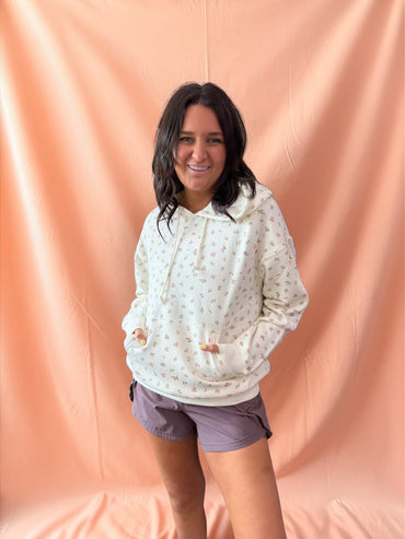 Sweet Meadows Pullover Hoodie Top