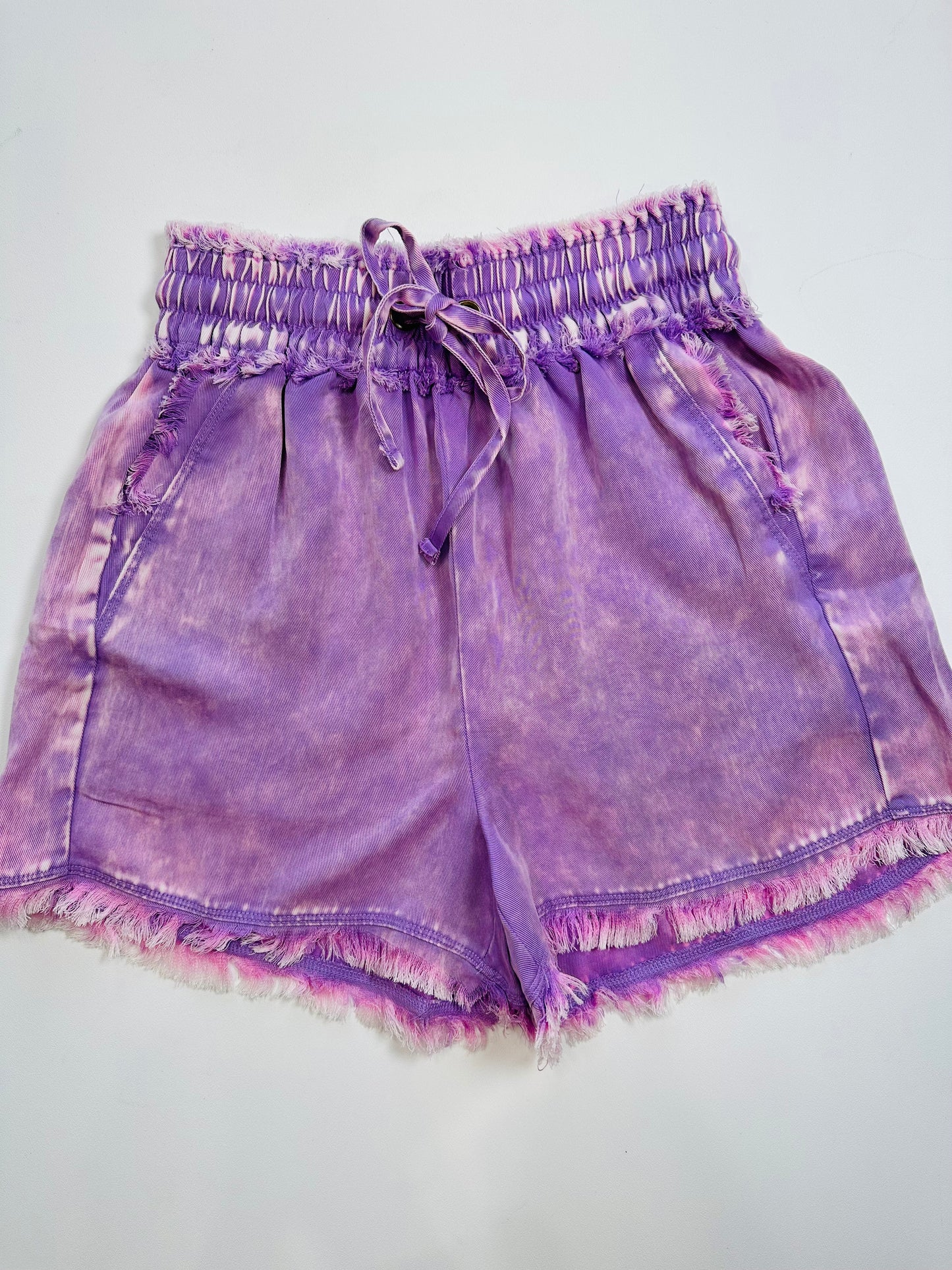 Get Right Acid Wash Shorts