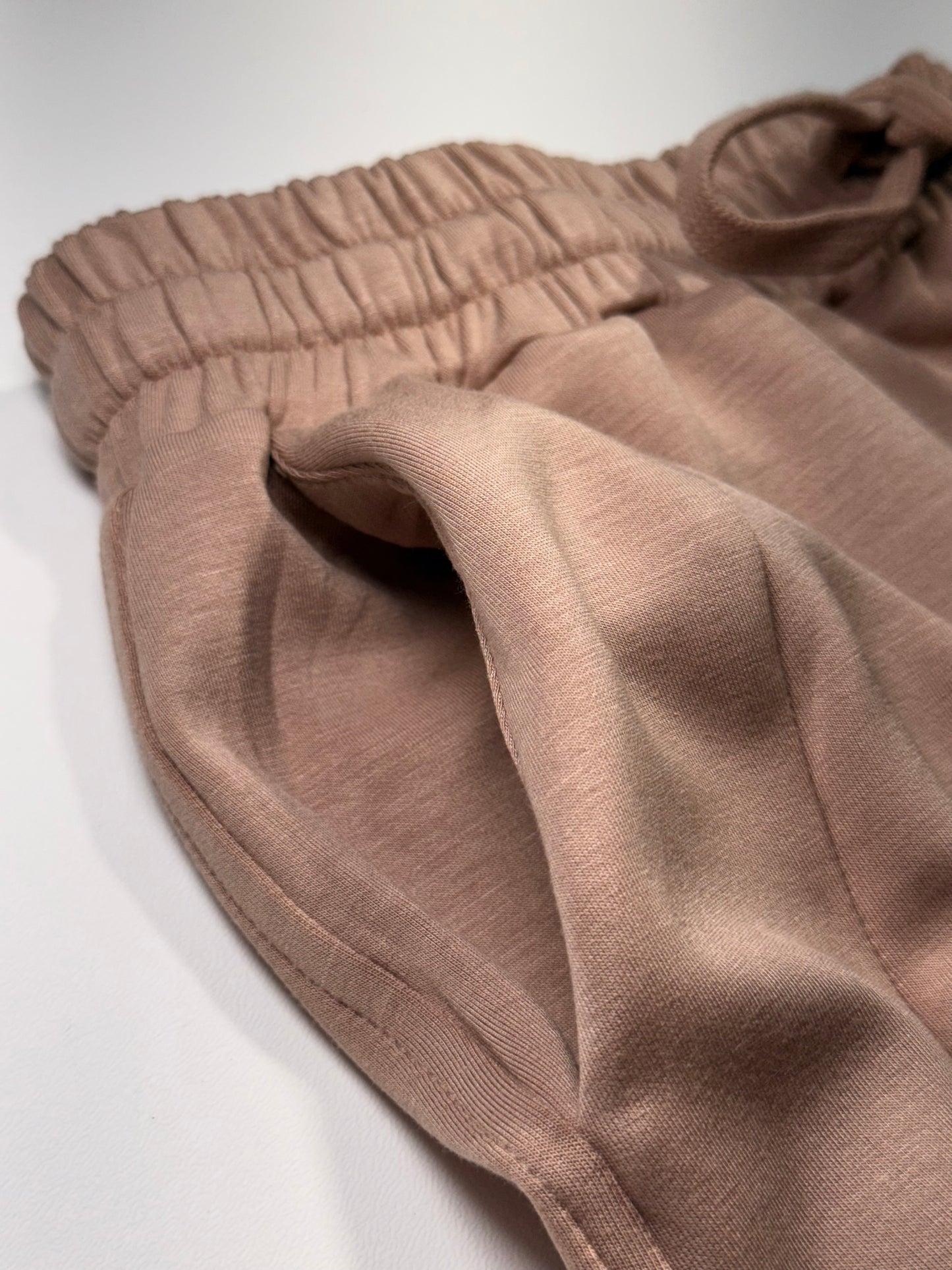 Buttery Soft Taupe Two Piece Lounge Set