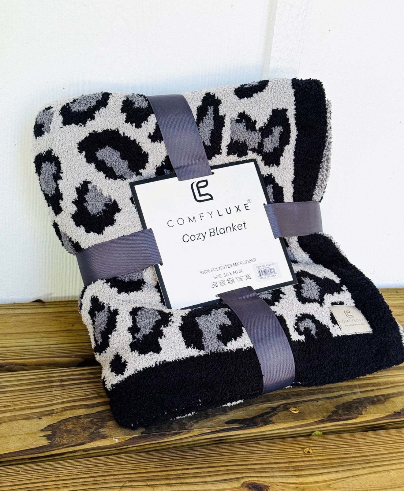 Leopard Luxe Throw Blanket