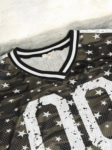 On The Line Camo Jersey Top