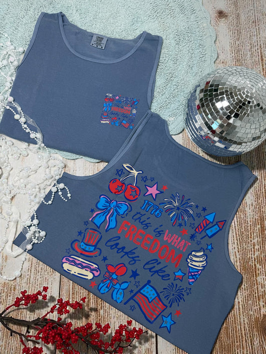 What Freedom Looks Like Tank Top