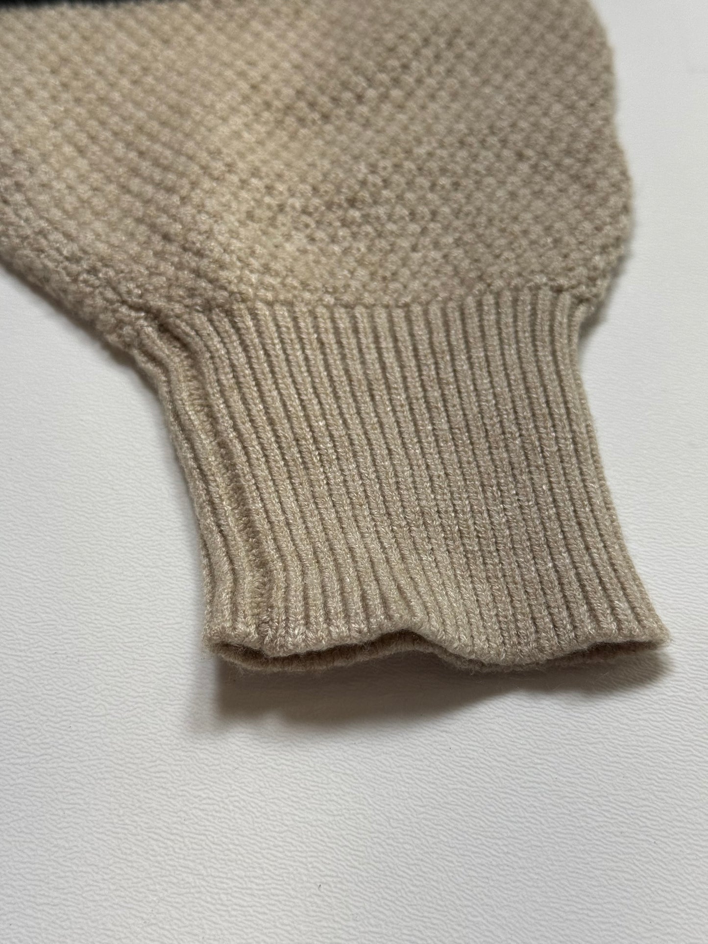 Balanced Tones Knit Sweater Top