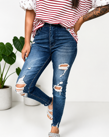 Peyton High Rise Skinny Jean