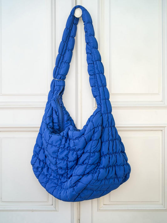 Quilted Puff Tote Bag