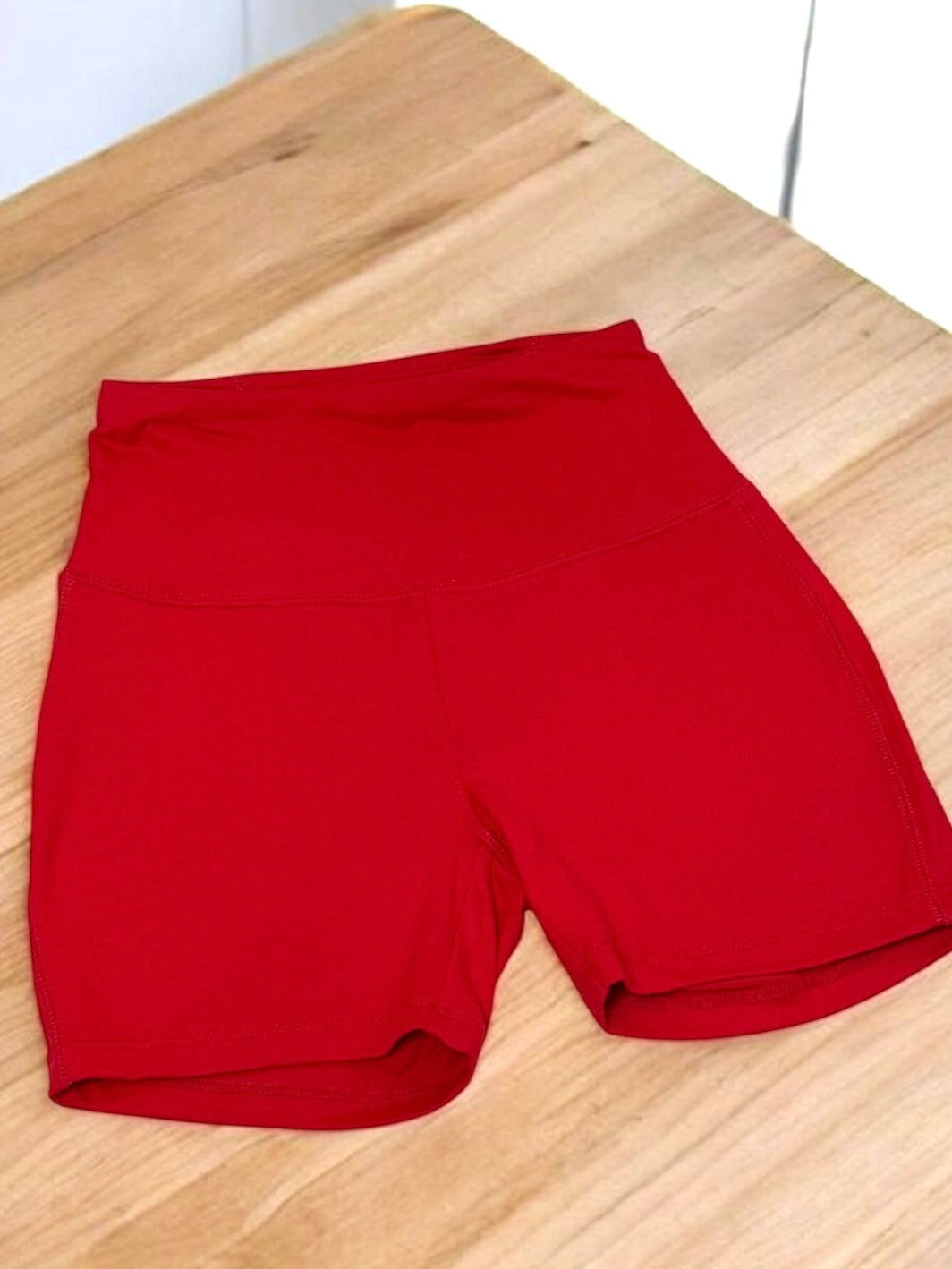 Soft Flex Wide‑Band Biker Shorts